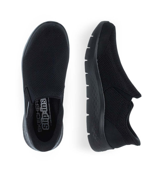 Mens Slip On Shoes Skechers 216333_Bbk