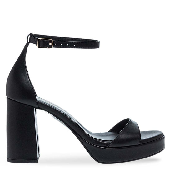 Womens Leather Heeled Sandals Maison Minrelle 11633248