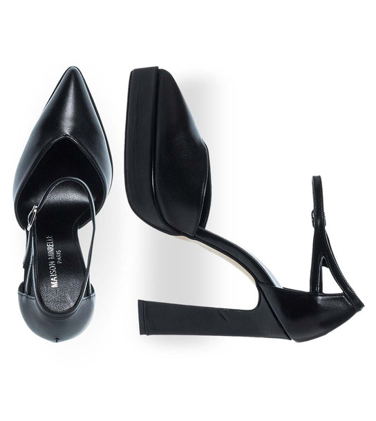 Womens Leather Sandals Maison Minrelle 11633405