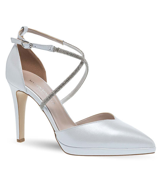 Women's Leather Bridal Shoes Maison Minrelle 13333000