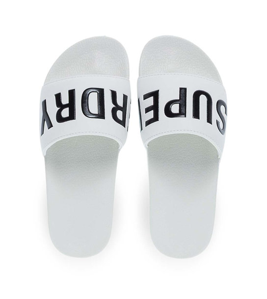 Γυναικείες Σαγιονάρες Θαλάσσης Με Φάσα Superdry Wf310256A Brilliant White