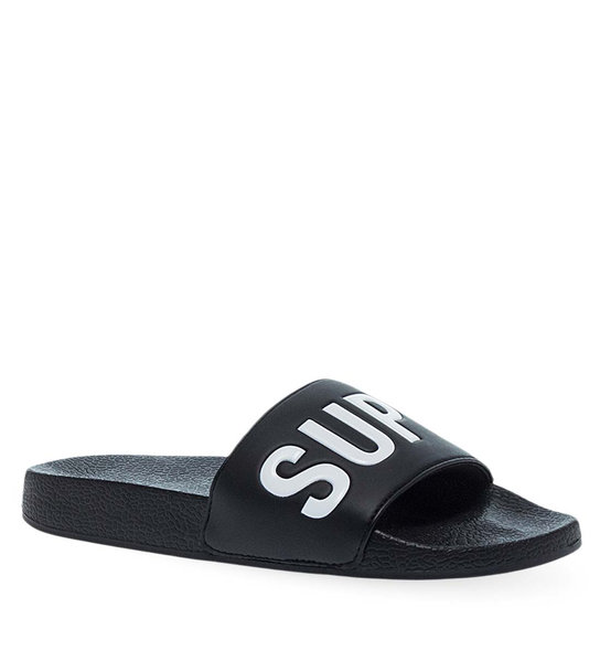 Mens Slides Superdry Mf310291A Black/Optic