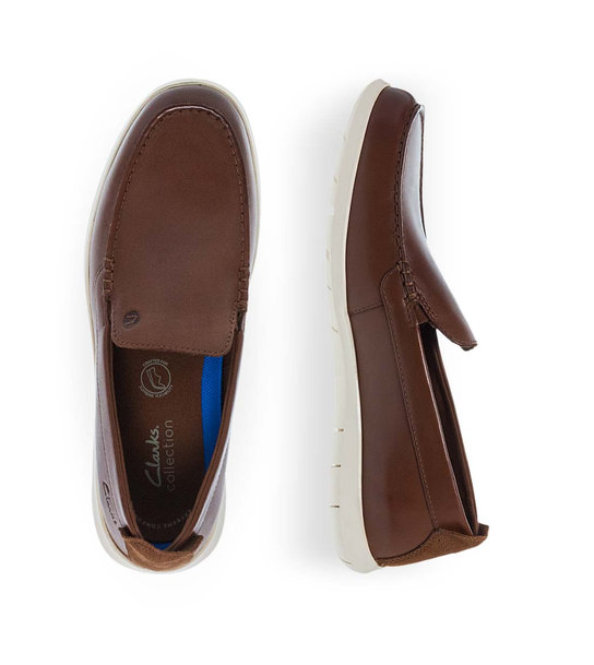 Ανδρικά Δερμάτινα Slip On Παπούτσια Clarks 26187422