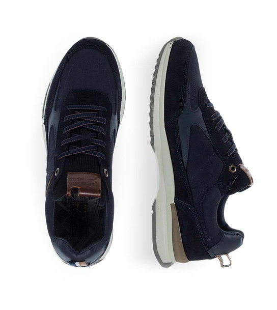 Mens Leather Sneakers Bufflox Zagreb 3-D