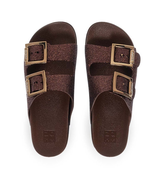 Women's Slides With Two Straps Zaxy 1-780-26220 29 5