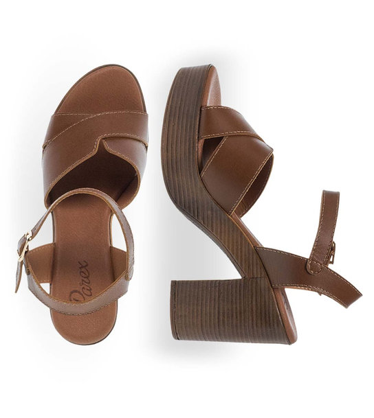 Womens Leather Sandals Parex 11633208