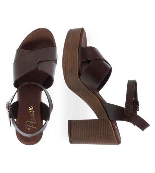Womens Leather Sandals Parex 11633208