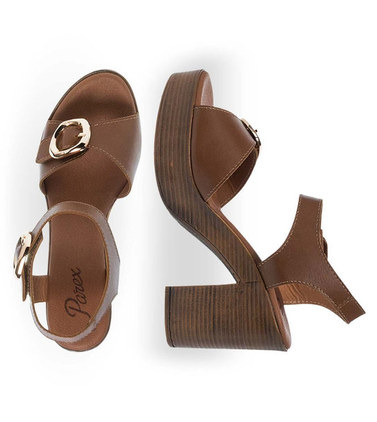 Womens Leather Sandals Parex 11633209