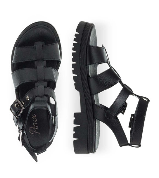 Womens Leather Comfort Sandals Parex 11633228