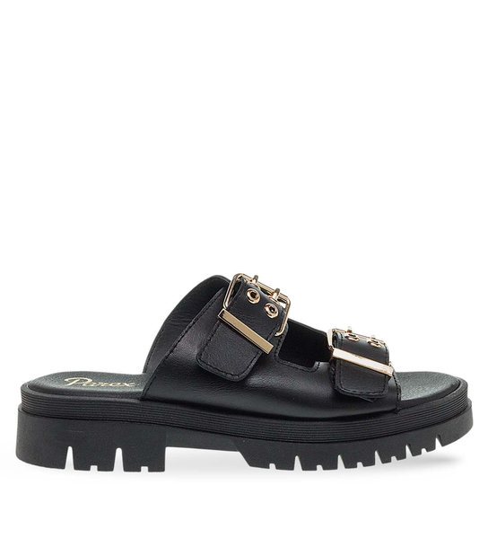 Womens Leather Comfort Sandals Parex 11633229