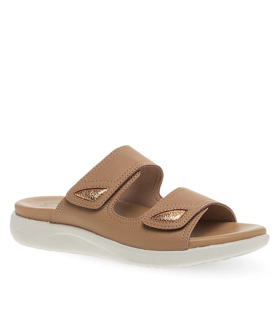 Γυναικείες Δερμάτινες Παντόφλες Comfort Parex 12133000