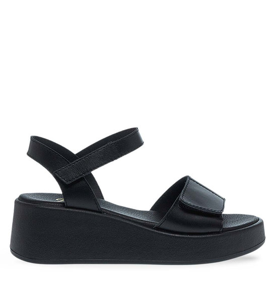 Γυναικεία Δερμάτινα Flatform Parex 12733024