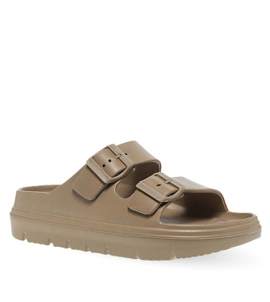 Womens Slides With Two Straps Parex 11833003
