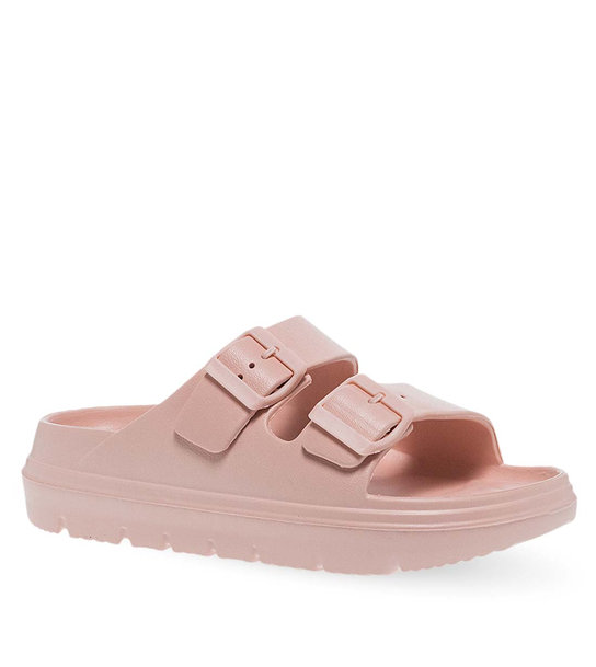 Womens Slides With Two Straps Parex 11833003