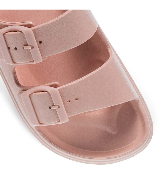 Womens Slides With Two Straps Parex 11833003