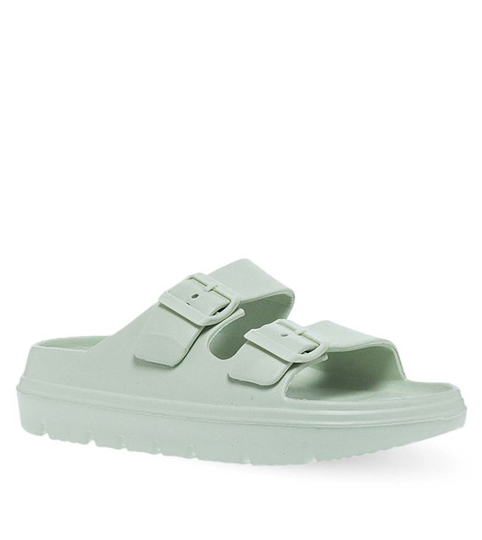 Womens Slides With Two Straps Parex 11833003