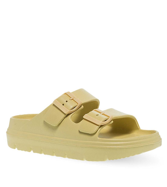 Womens Slides With Two Straps Parex 11833003