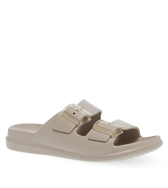 Womens Slides With Two Straps Luofu 11833059