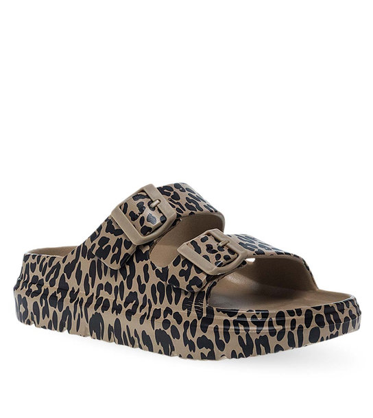 Womens Slides With Two Straps Parex 11833078