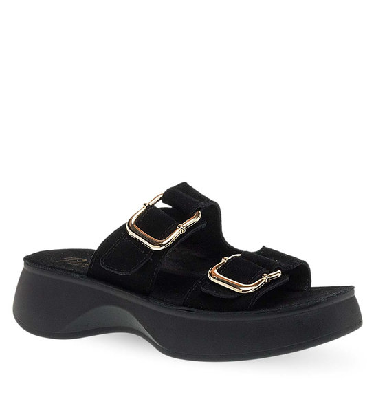 Γυναικεία Δερμάτινα Flatform Parex 12733007