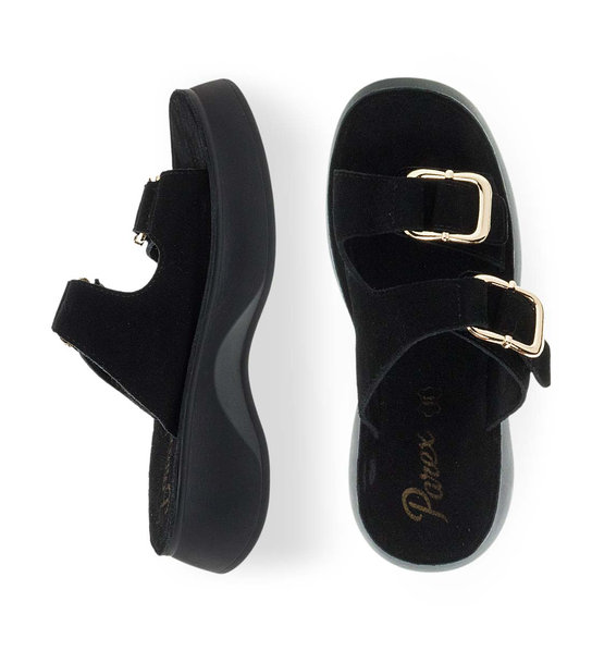 Γυναικεία Δερμάτινα Flatform Parex 12733007