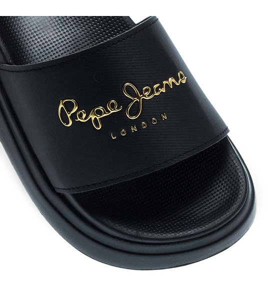 Womens Slides Pepe Jeans Pls700001 999