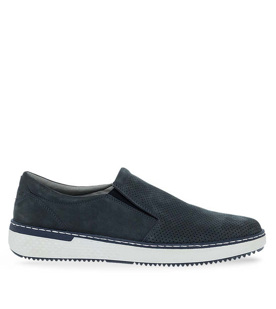 Mens Leather Slip On Shoes Parex 12933005