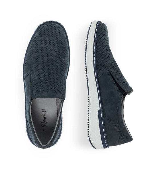Mens Leather Slip On Shoes Parex 12933005