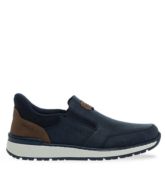 Ανδρικά Δερμάτινα Slip On Παπούτσια Rieker B9057-14
