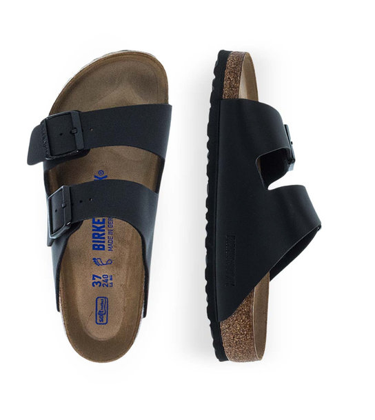 Womens Sandals Birkenstock Bk0Sh55125100355 Black - Regular Fit