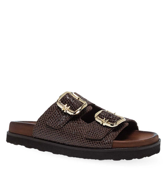 Women's Leather Sandals Maison Minrelle 11633168