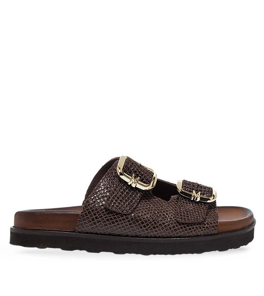 Womens Leather Sandals Maison Minrelle 11633168