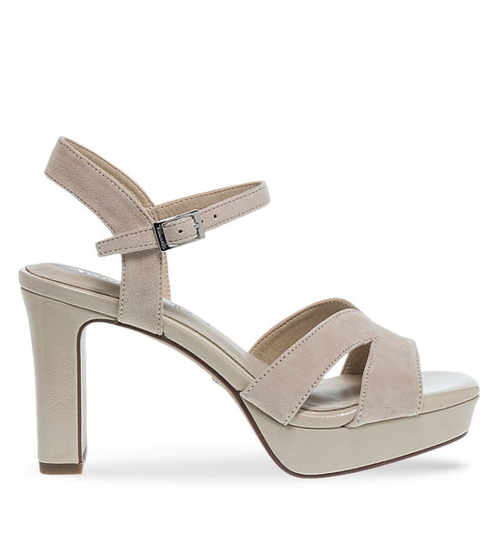 Womens Leather Heeled Sandals Tamaris 1-28309-42 251