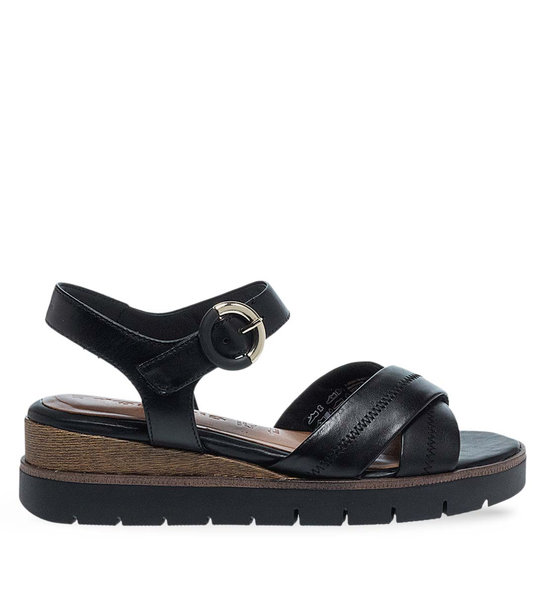 Γυναικεία Δερμάτινα Comfort Πέδιλα Tamaris 1-28202-42 003