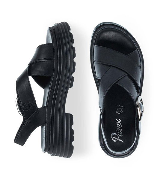 Womens Leather Sandals Parex 11633112
