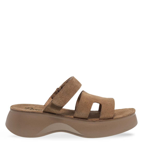 Womens Leather Flatforms Parex 12733009