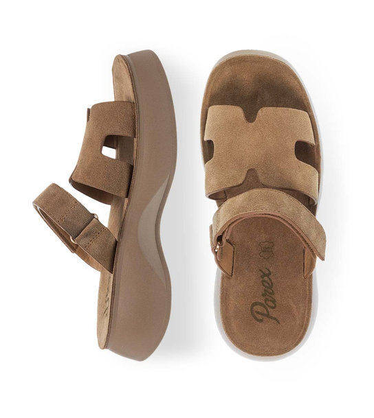 Womens Leather Flatforms Parex 12733009
