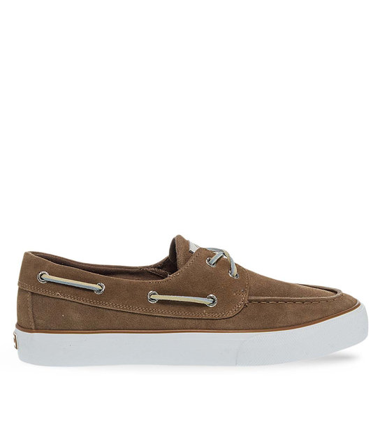 Mens Leather Boat Shoes Superdry Sdss26303Su Kelp