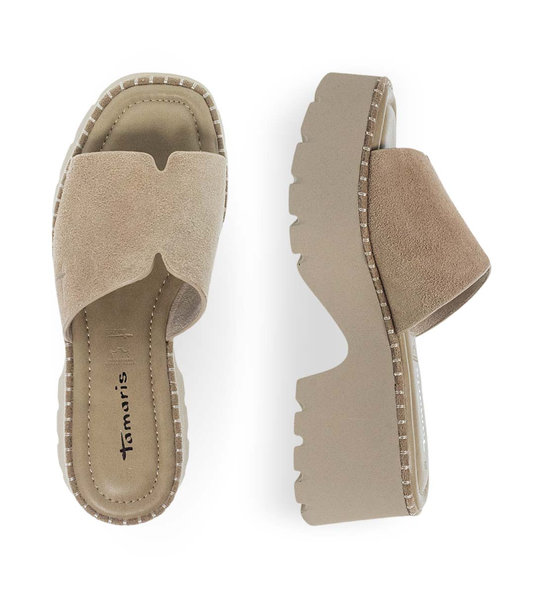 Γυναικεία Δερμάτινα Flatform Tamaris 1-27235-46 341