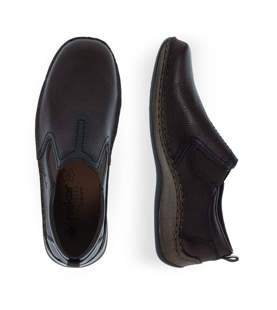 Ανδρικά Δερμάτινα Slip On Παπούτσια Rieker 05264-26