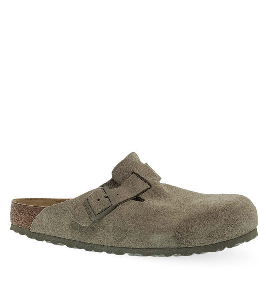 Men's Leather House Slippers Birkenstock Bk0Sh102578800354600 - Regular Fit