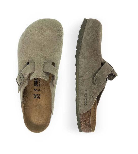 Mens Leather House Slippers Birkenstock Bk0Sh102578800354600 - Regular Fit