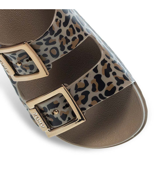 Womens Slides With Two Straps Zaxy 1-780-26201 29 3