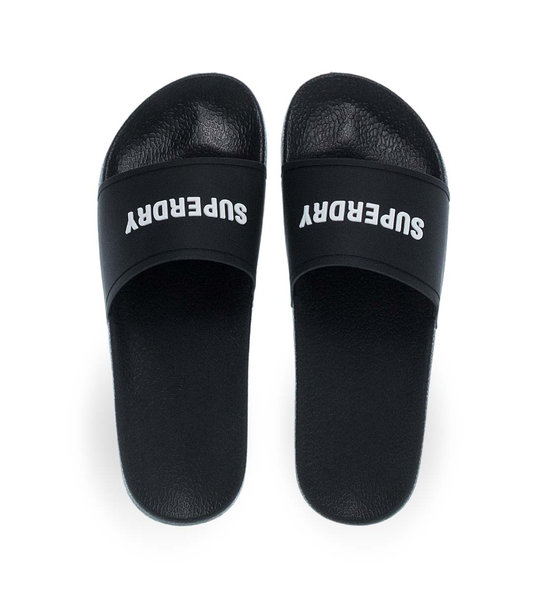 Ανδρικές Σαγιονάρες Θαλάσσης Με Φάσα Superdry Mf310292A Black/Ecru
