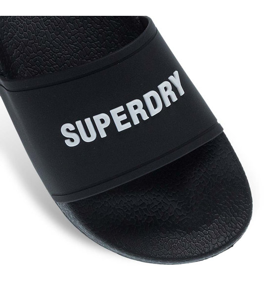 Ανδρικές Σαγιονάρες Θαλάσσης Με Φάσα Superdry Mf310292A Black/Ecru