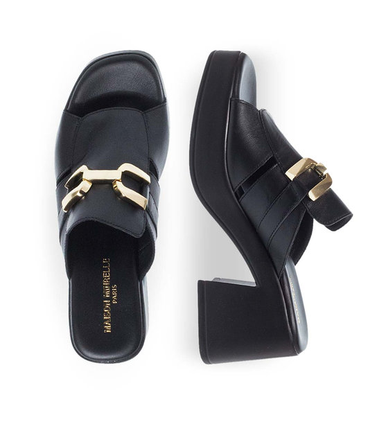 Womens Leather Mules Maison Minrelle 13029015
