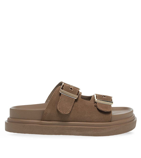 Womens Leather Sandals Exe W403R232238Z/Hs53023-2