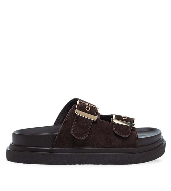 Womens Leather Sandals Exe W403R2322504/Hs53023-2