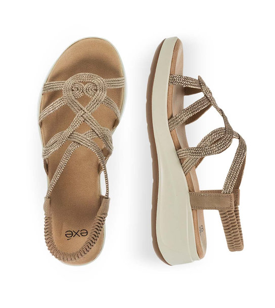 Womens Heeled Sandals Exe W489Q151319N/Zfc1951-Rt1