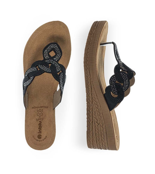 Womens Wedges Inblu Go000020 014